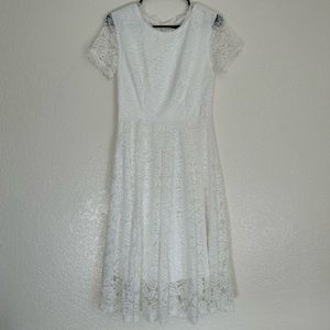 White Lace Dress